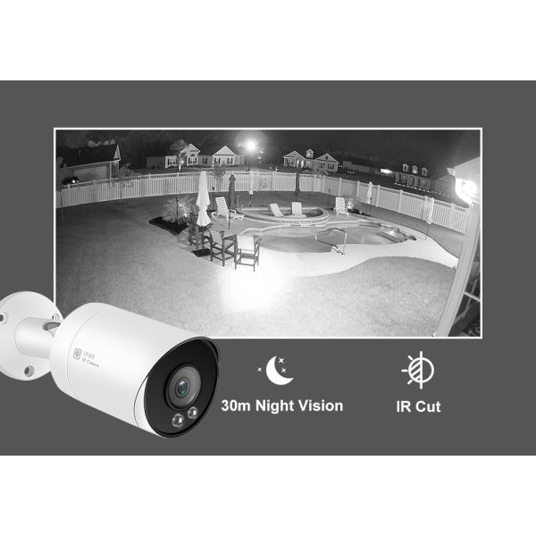 5MP Bullet POE IP Camera Outdoor For Discount