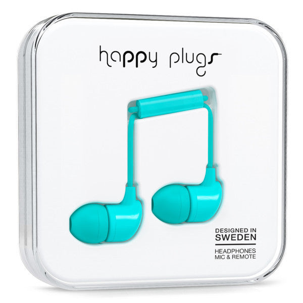 Happy Plugs In-Ear (Turquoise) Supply