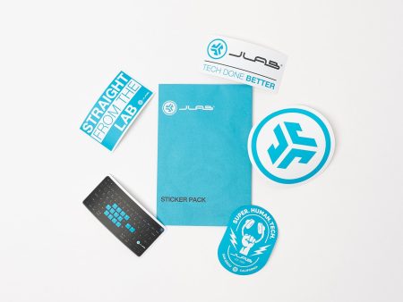 JLab Sticker Pack Registration Gift Sale