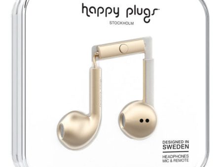 Happy Plugs EarBud Plus (Champagne) Sale