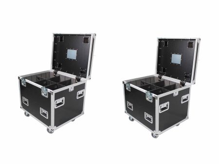 ProX XS-UTL243030WMK2 X2 DJ Package Heavy-Duty Truck Pack Utility Flight Case W-Divider and Tray Kit Fashion