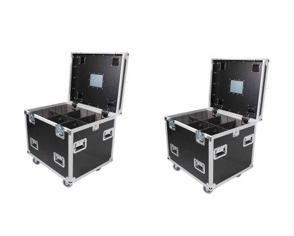 ProX XS-UTL243030WMK2 X2 DJ Package Heavy-Duty Truck Pack Utility Flight Case W-Divider and Tray Kit Fashion