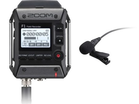 Zoom F1-LP Field Recorder with Lavalier Microphone Cheap