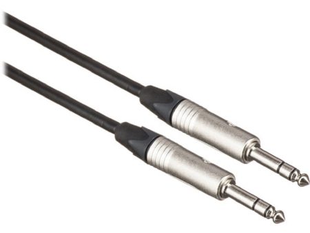 1 4  TRS Male to 1 4  TRS Male cable on Sale