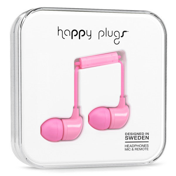 Happy Plugs In-Ear (Pink) Online Sale