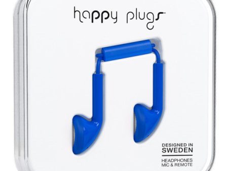 Happy Plugs EarBud (Cobalt) on Sale