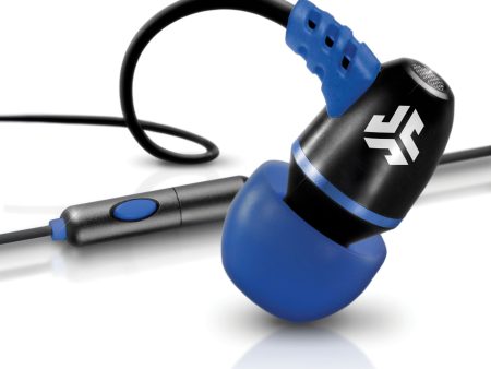 Metal Earbuds Blue Black Cheap