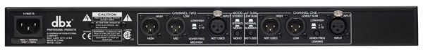 DBX 223XS Stereo 2 Way Mono 3 Way Crossover with XLR Connectors Hot on Sale