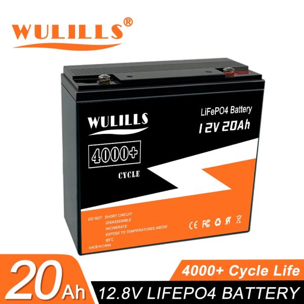 12V 20Ah LiFePo4 Battery. Fashion