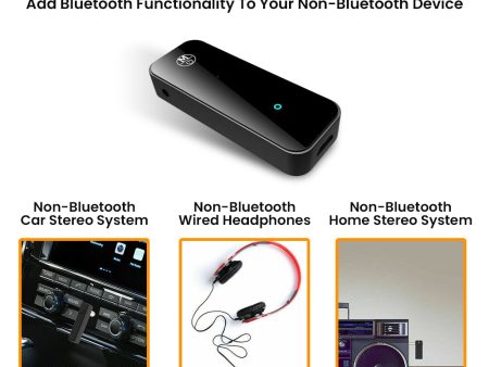 2 In 1 Bluetooth 5.0 USB Wireless Transmitter on Sale