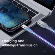 7A 100W Flow Luminous USB Type C Cable p4a Online Sale