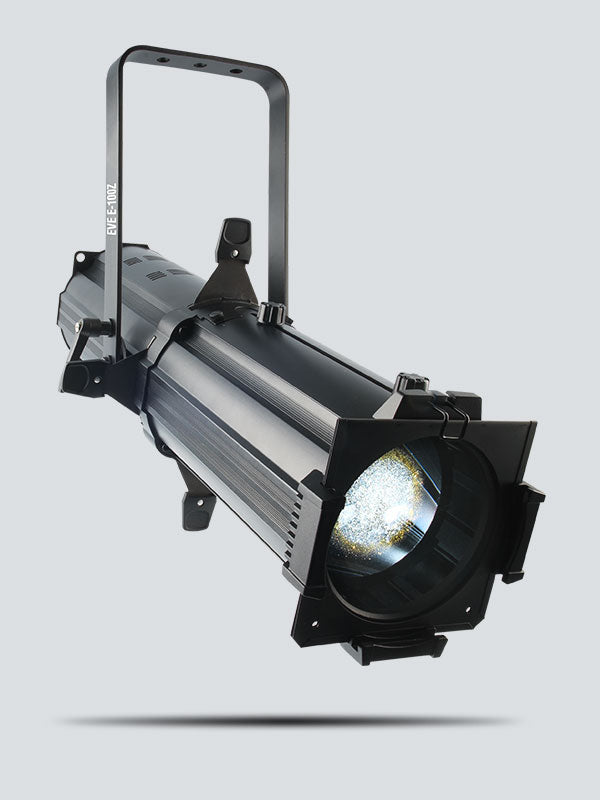 Chauvet DJ EVE E-100Z 100w Warm White Ellipsoidal Spot LED w  Manual Zoom, Framing Shutters, and Frames for Gels and Gobos Cheap