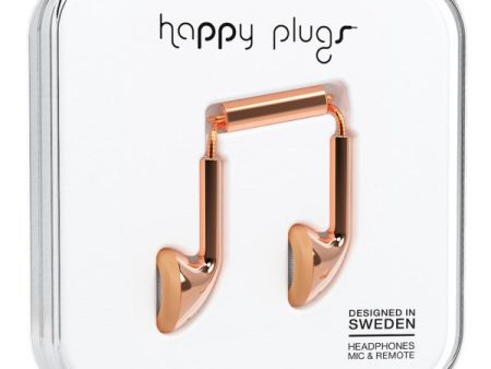 Happy Plugs EarBud - Rose Gold (Deluxe Edition) on Sale