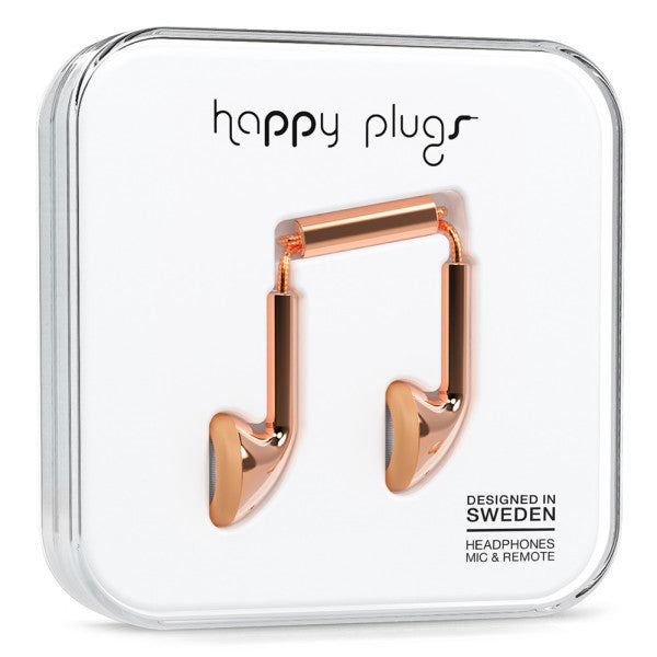 Happy Plugs EarBud - Rose Gold (Deluxe Edition) on Sale