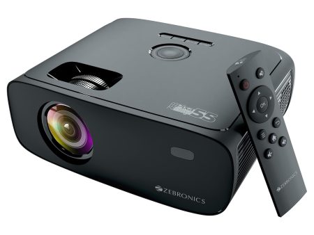 ZEBRONICS PIXAPLAY 55, Smart Projector, 8000 Lumens Online now