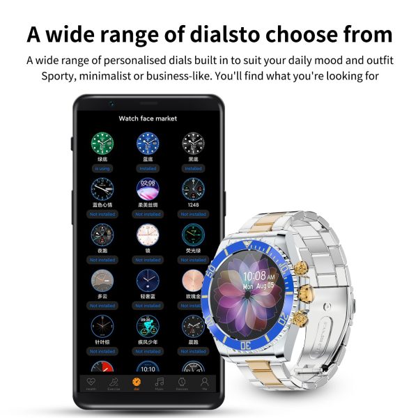 Men s Smart Watch Bluetooth Call Message Display Online