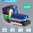 100W Multi USB Charger Hot on Sale