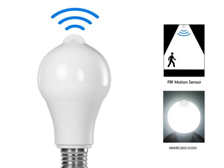 12W PIR Motion Sensor Light Bulb Online now