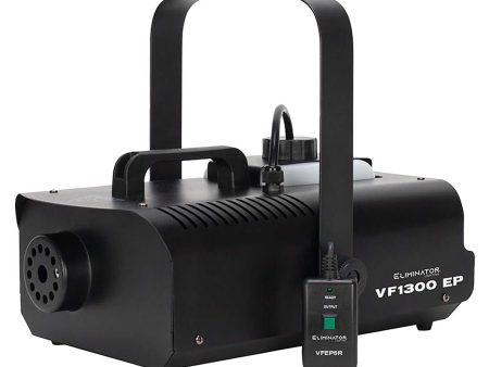 B-Stock: Eliminator Lighting VF1300 EP, 1300W Compact Fogger with Wired Digital Communication Network on Sale