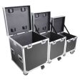 B-Stock: ProX XS-UTL49 PKG3, ATA Style Road Cases Large, Medium and Small Size with Wheels - Package of 3 Supply