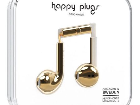 Happy Plugs EarBud Plus (Gold) For Sale