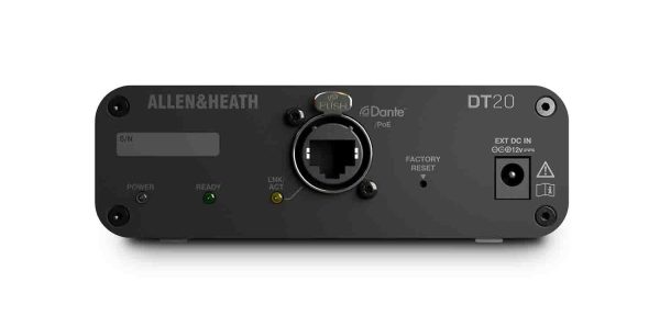 Allen & Heath DT20-X, 2-In Dante Expander with Power Supply For Sale