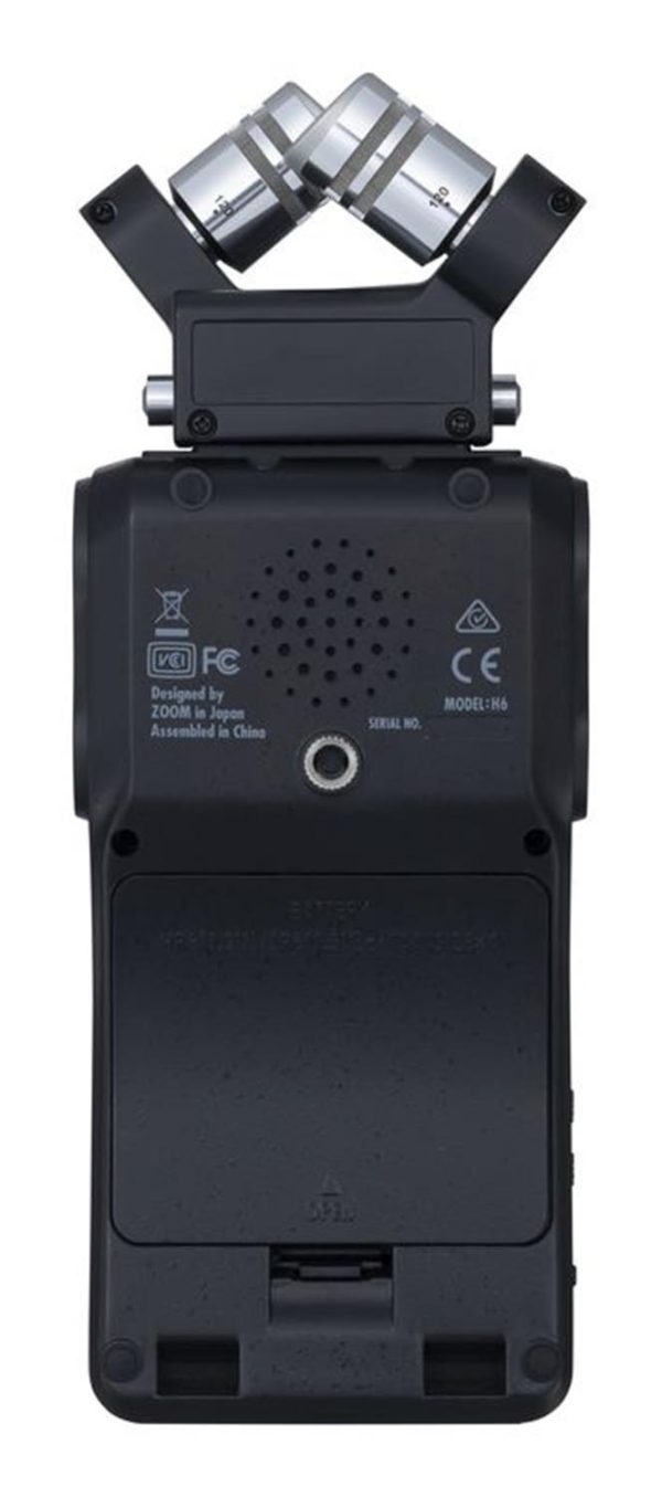 B-Stock: ZOOM H6 All Black 6-Track Portable Handy Recorder Online Hot Sale