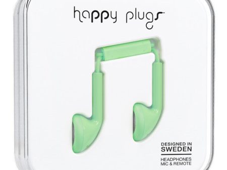 Happy Plugs Earbud (Mint) Online Sale