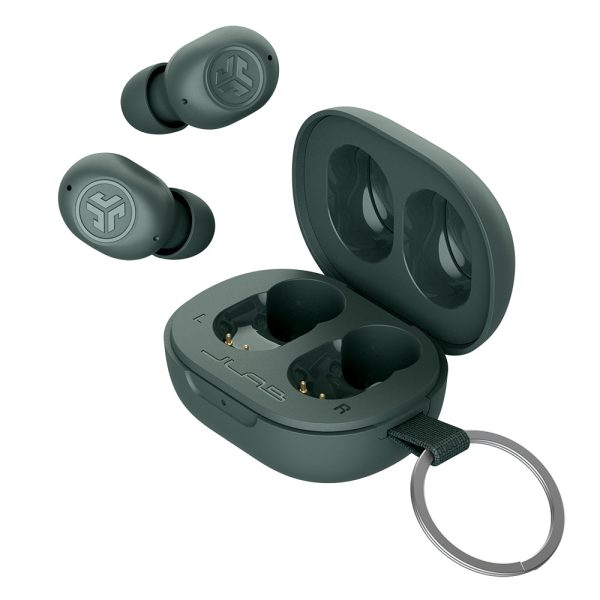 JBuds Mini True Wireless Earbuds Sage Gray For Discount