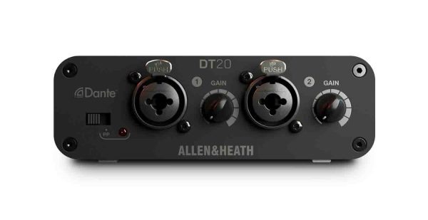 Allen & Heath DT20-X, 2-In Dante Expander with Power Supply For Sale