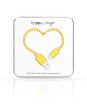 Happy Plugs Micro-USB Charge Sync Cable - Yellow Discount