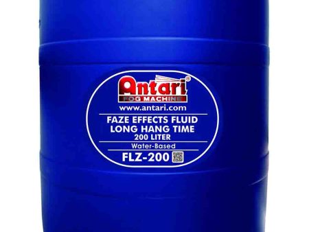 Antari FLZ-200 FLZ Long Hang Time Fog Fluid with Orange Color - 200L Online now