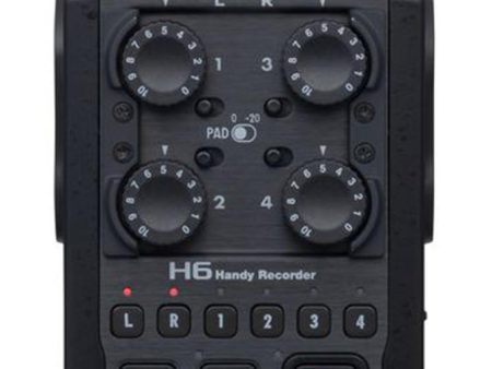 B-Stock: ZOOM H6 All Black 6-Track Portable Handy Recorder Online Hot Sale