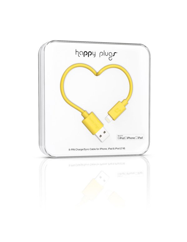 Lightning Charge Sync Cable - Yellow Hot on Sale