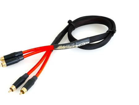 6ft 2ch Shock-Wire© Audiophile RCA Cable on Sale