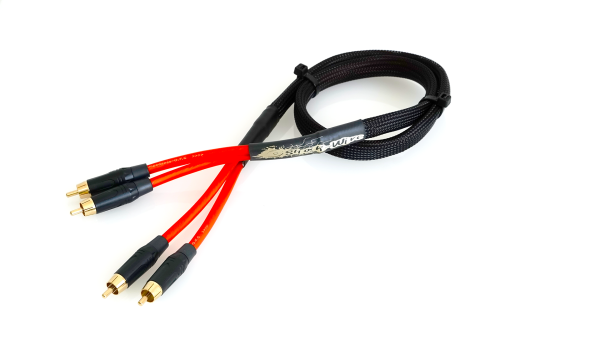 6ft 2ch Shock-Wire© Audiophile RCA Cable on Sale