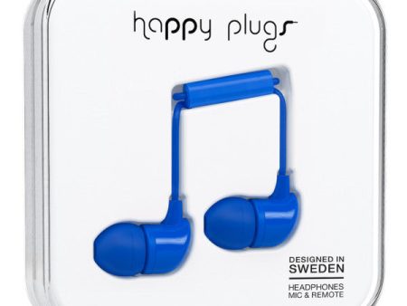 Happy Plugs In-Ear (Cobalt) Online