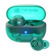 Go Pop ANC True Wireless Earbuds Transparent Teal For Cheap