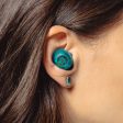 Go Pop ANC True Wireless Earbuds Transparent Teal For Cheap