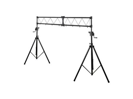 Odyssey LTMTS1PRO, Wide Mobile Lighting Truss System with Height Adjustable Crank - 10-Feet Cheap