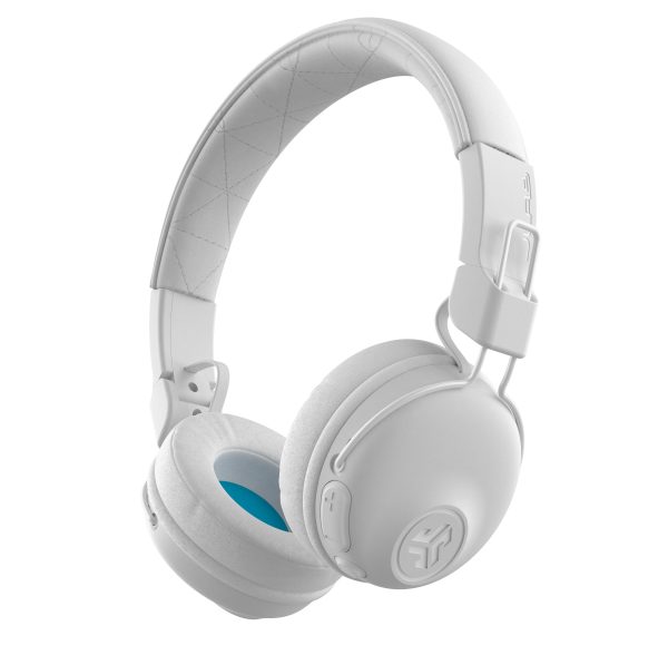 JLab Studio Wireless On-Ear Headphones White For Sale