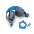 Neon Wireless On-Ear Headphones Blue Discount