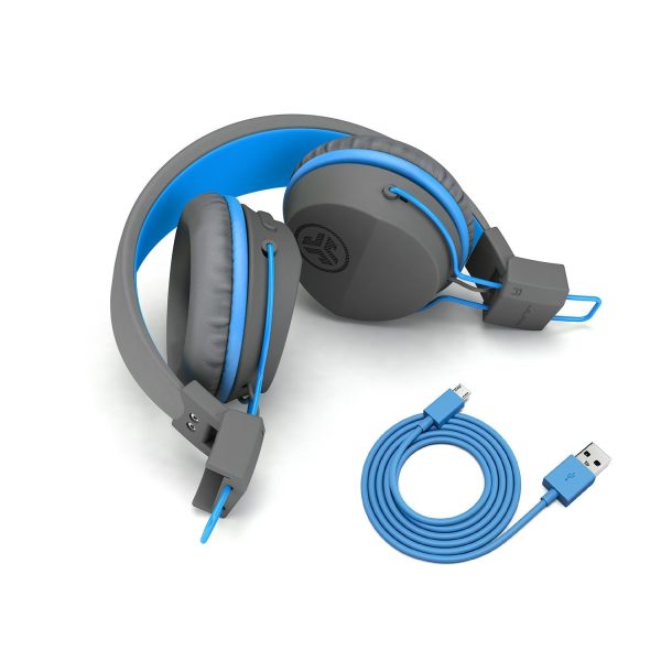 Neon Wireless On-Ear Headphones Blue Discount