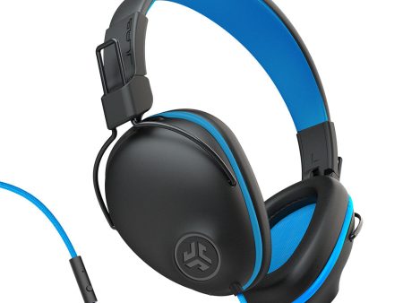 JBuddies Pro Wired Over-Ear Kids Headphone Blue on Sale