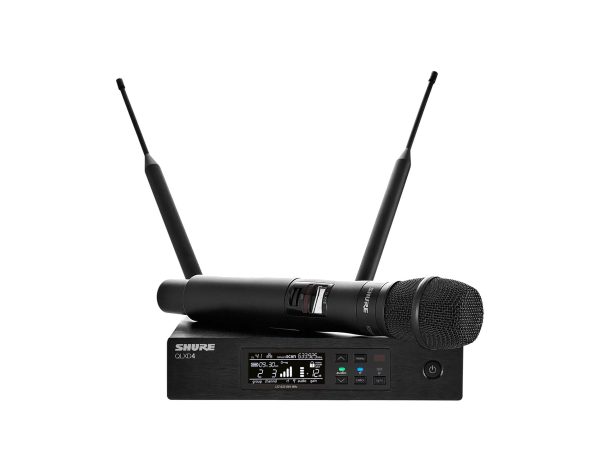 Shure QLXD2 K9HS-V50, Handheld Wireless Transmitter with 24-Bit Digital Audio - V50 (174-216 MHz) For Sale