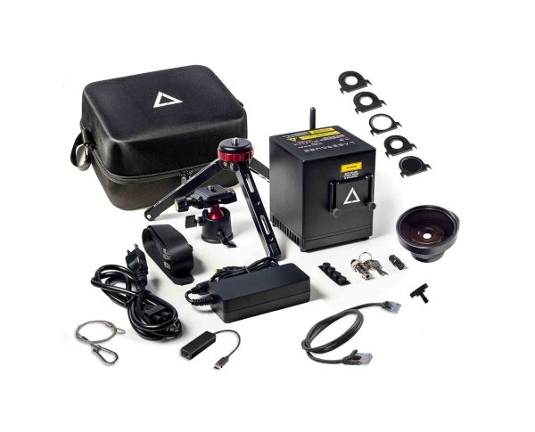 X-Laser LaserCube 1.2W WIFI DJX DJ Package by Wicked Lasers with Tripod, Expander Lens and Optics Kit Supply