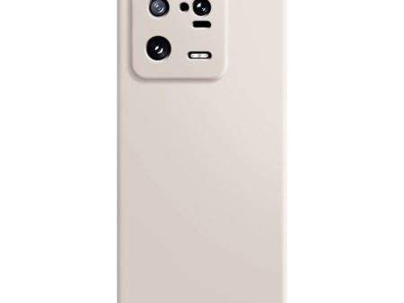 Xiaomi 13 Pro Fleksibel TPU Plast Bagside Cover - Beige on Sale