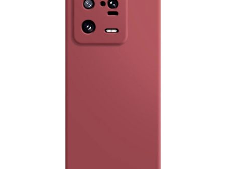 Xiaomi 13 Pro Fleksibel TPU Plast Bagside Cover - Rød Supply