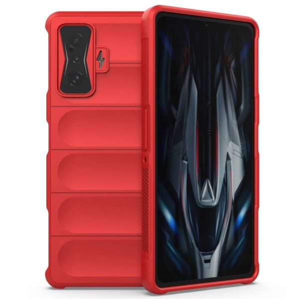 Xiaomi Poco F4 GT Fleksibelt Plastik Cover - Rød Fashion